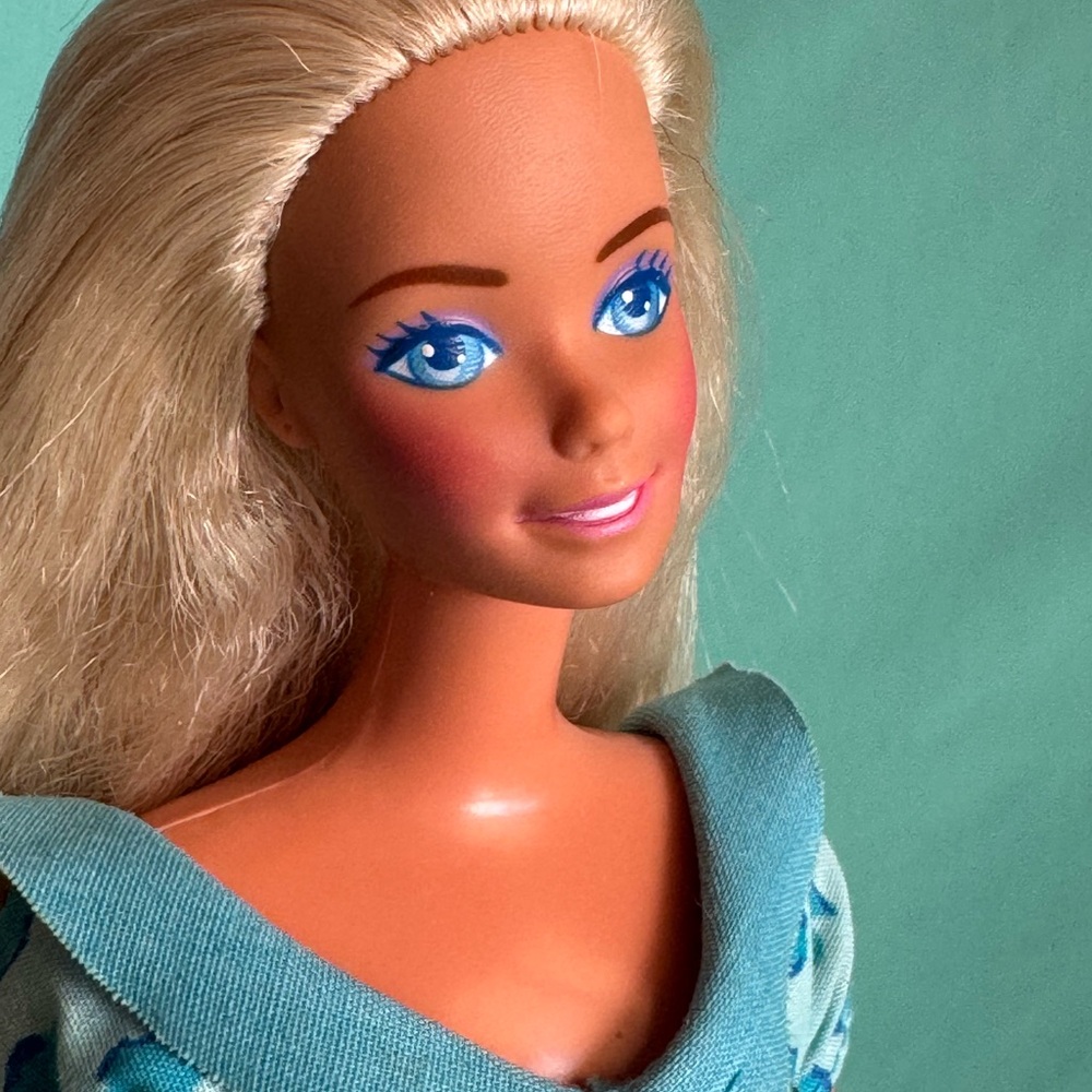 Barbie Doll with Blue Dress